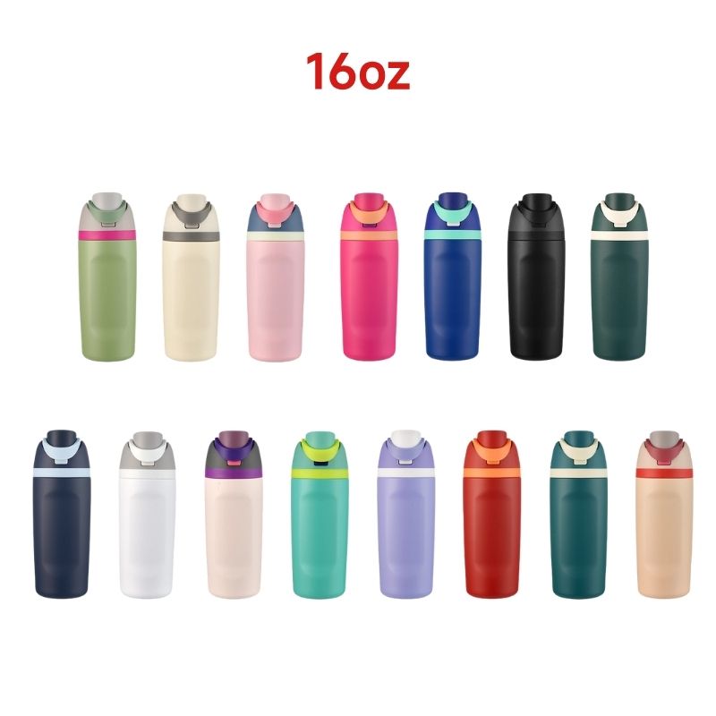 16oz stainless steel bottles – bulk custom order