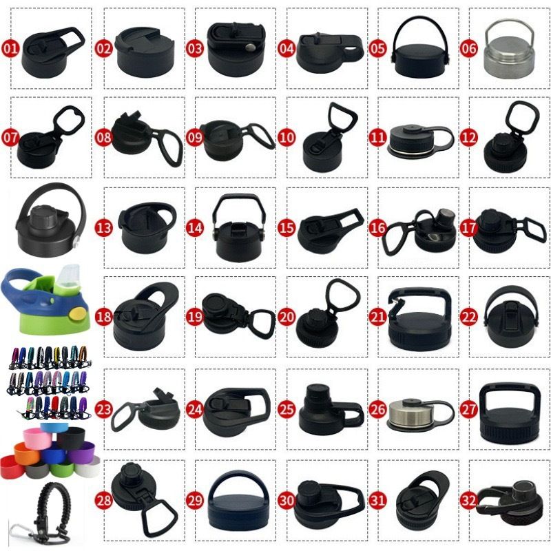 32oz insulated water jug with multiple lid options