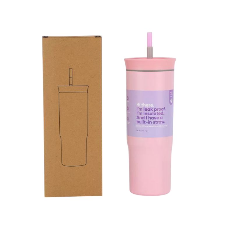 40oz tumbler packaging detail