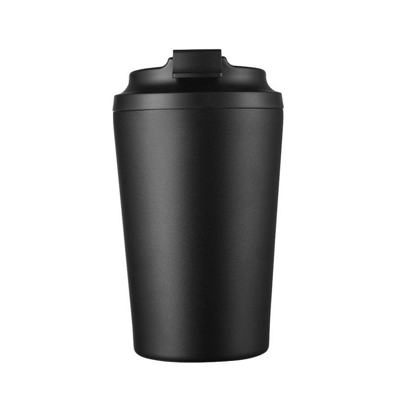 Vacuum insulated milk tumbler 12oz – black color