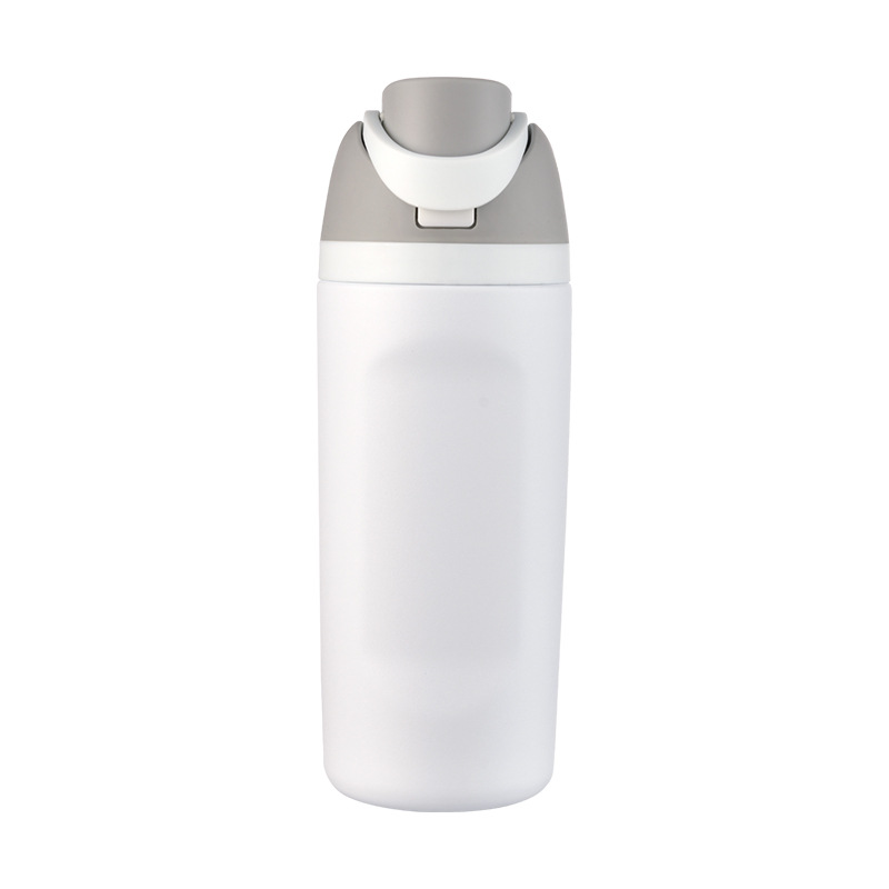 White insulated sports bottle – wholesale custom