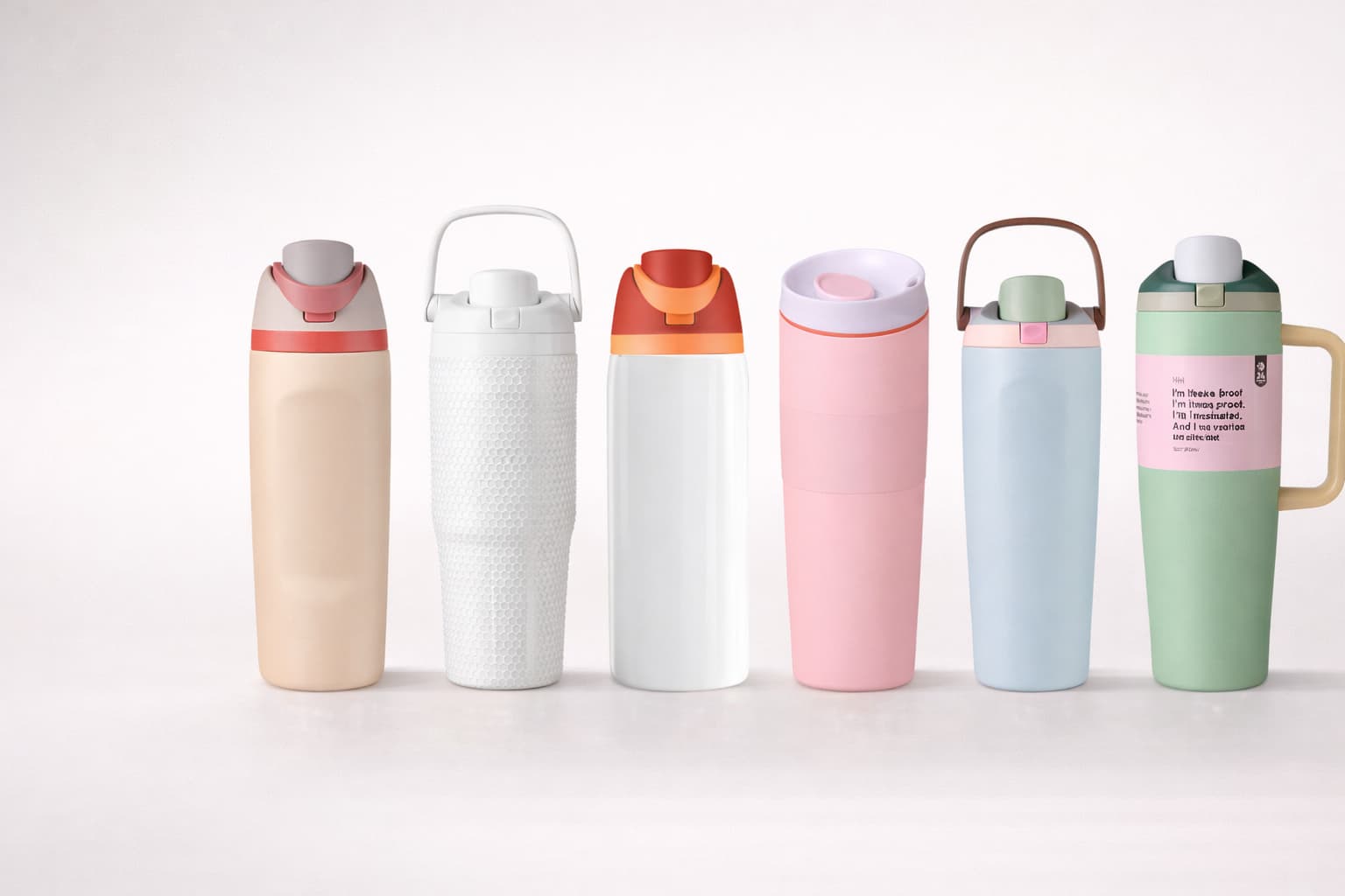 Stainless steel insulated bottles with dual sip and straw lids designed for versatile hydration and private label programs