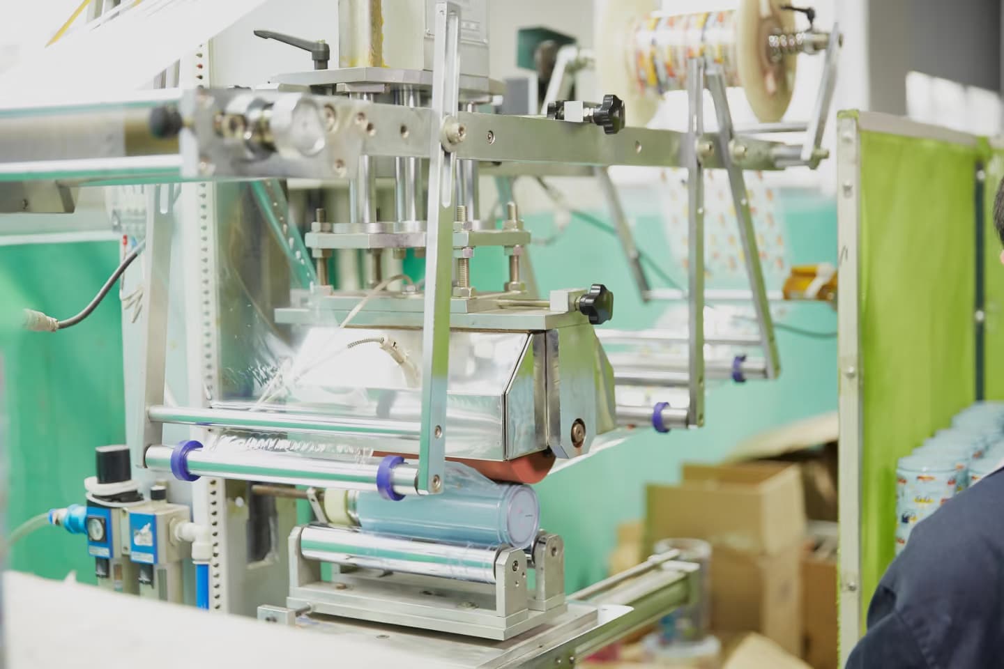 Sublimation printing process showing transfer paper and heat transfer onto a coated stainless steel bottle